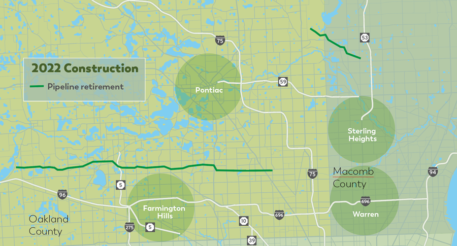 Consumers Energy Gas Line Map South Oakland Macomb Network | Consumers Energy