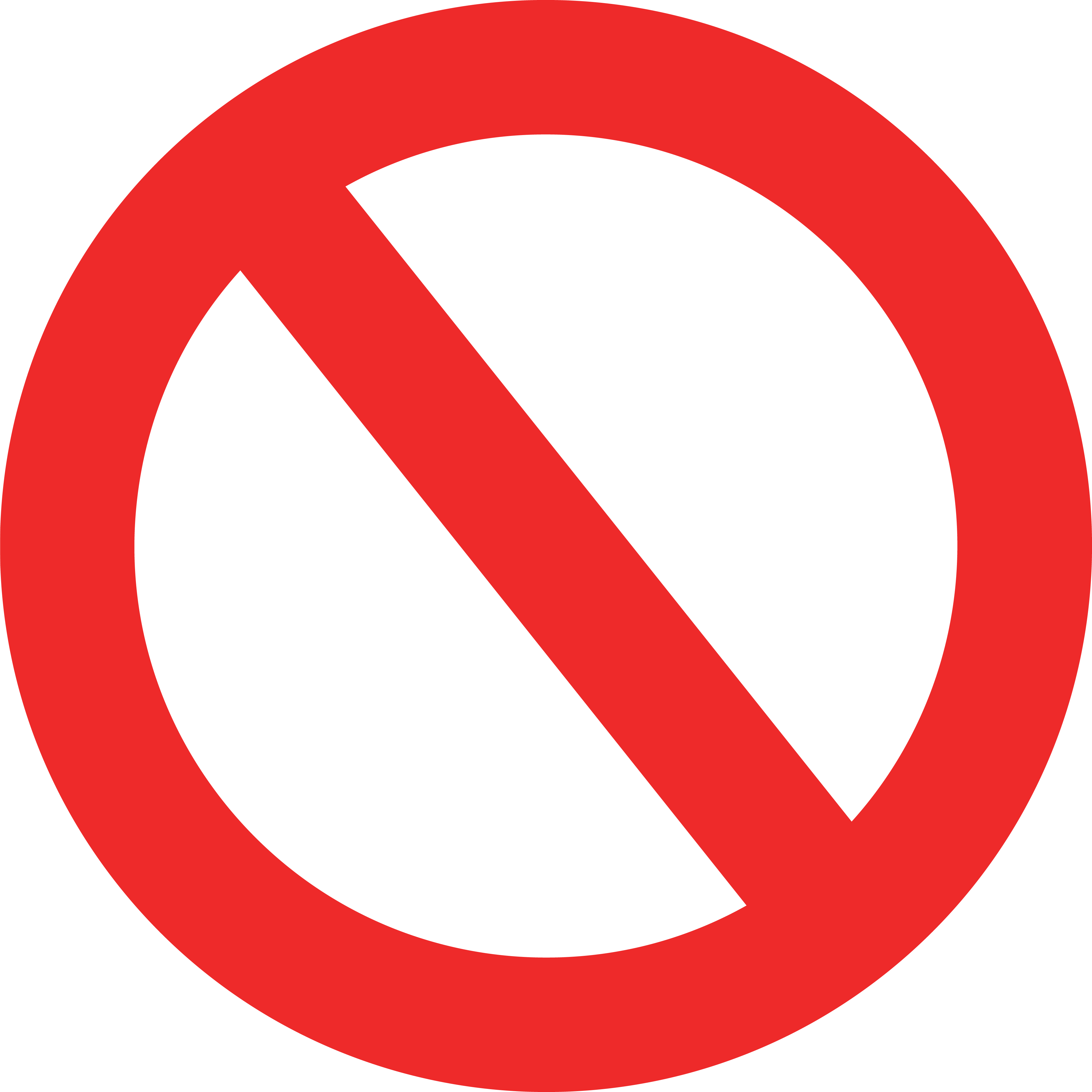 Red No Symbol