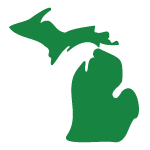 Icon of the state of Michigan