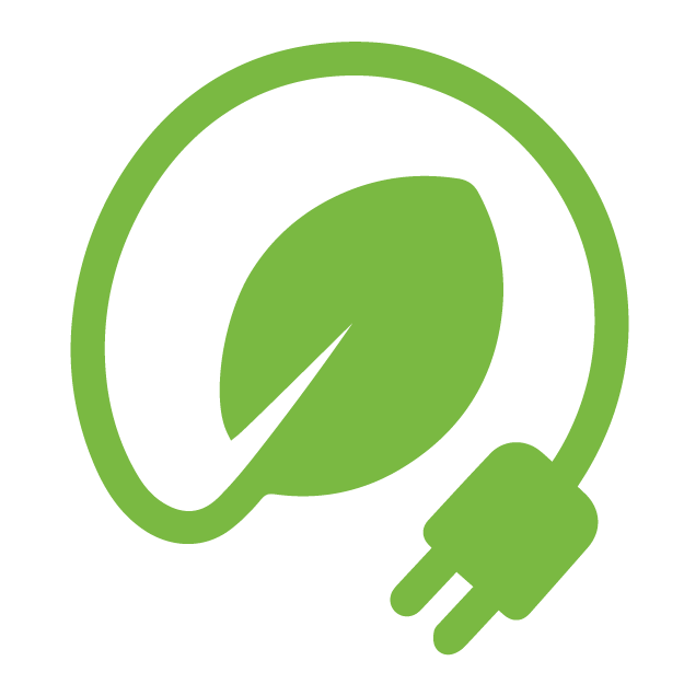 lightbulb with leaf